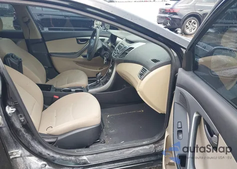 2016 Hyundai Elantra Se z USA, uszkodzony, nr VIN 5NPDH4AEXGH794563